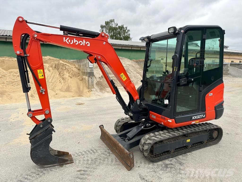 Kubota kx 027-4 Mini rýpadlá < 7t
