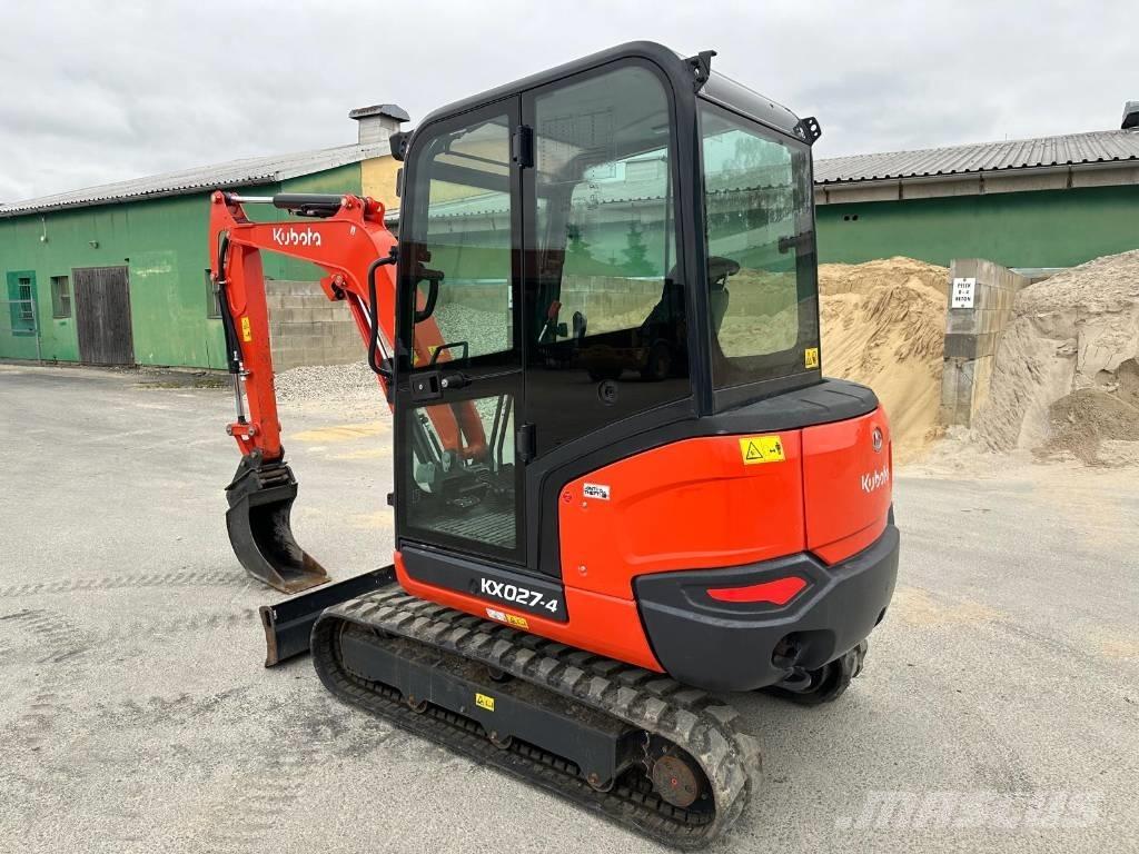 Kubota kx 027-4 Mini rýpadlá < 7t