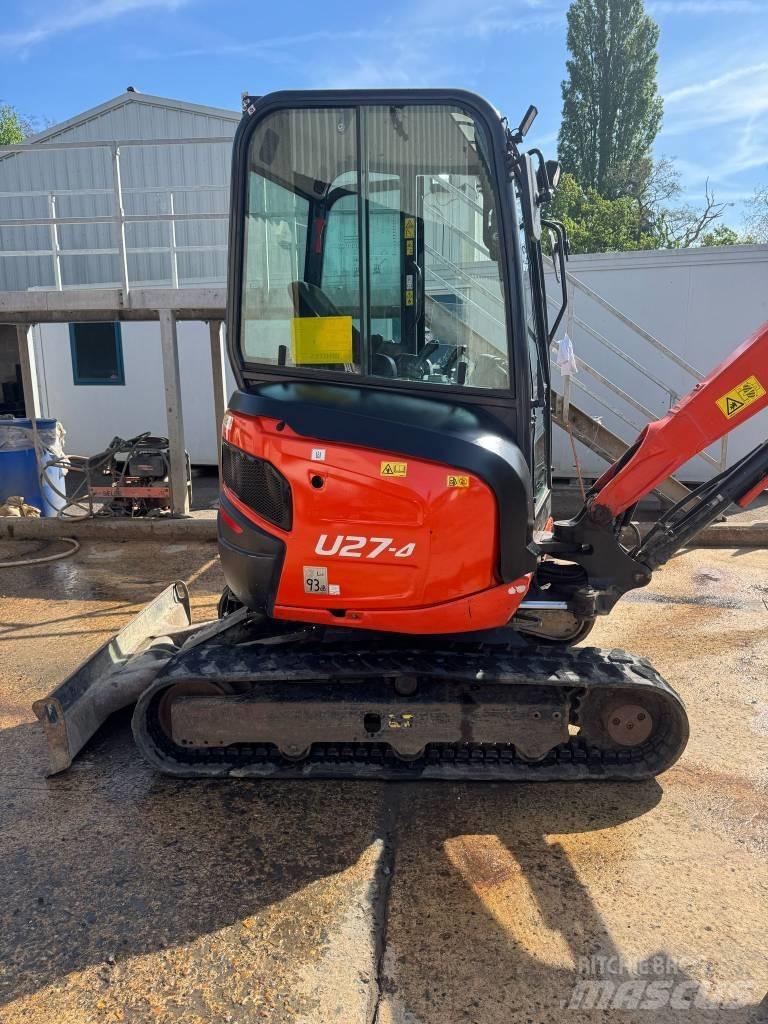 Kubota U 27-4 Mini rýpadlá < 7t