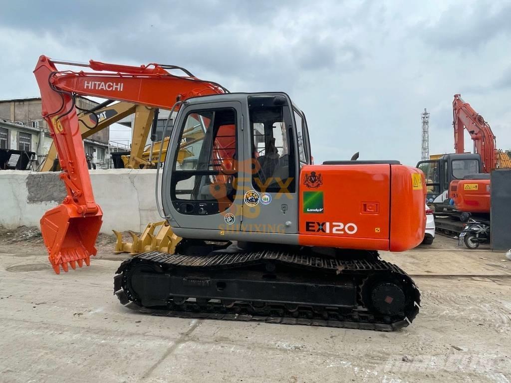 Hitachi EX 120 Pásové rýpadlá