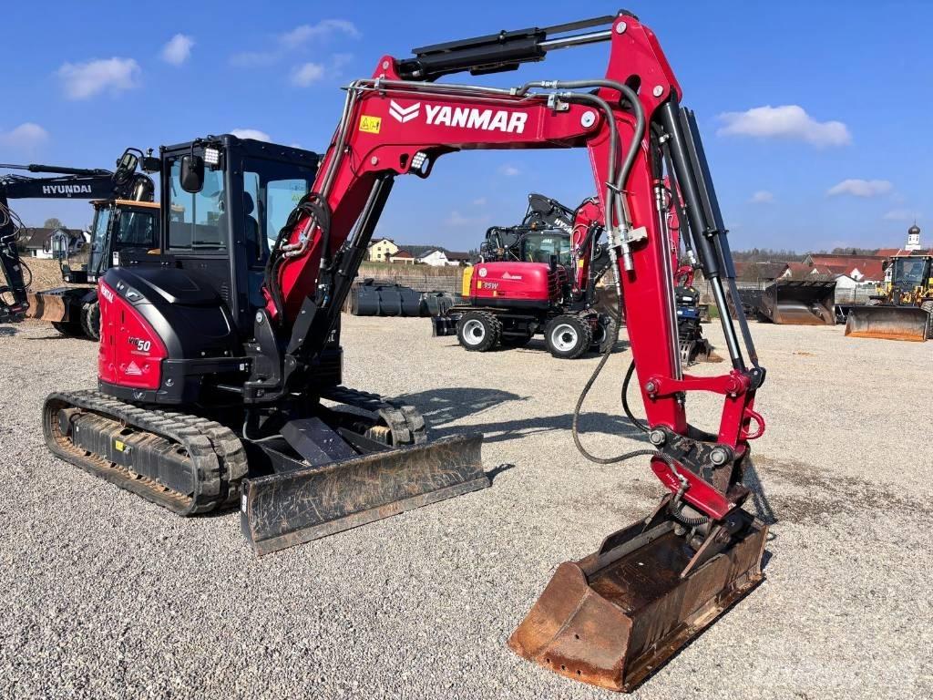 Yanmar Vio 50-6 Mini rýpadlá < 7t
