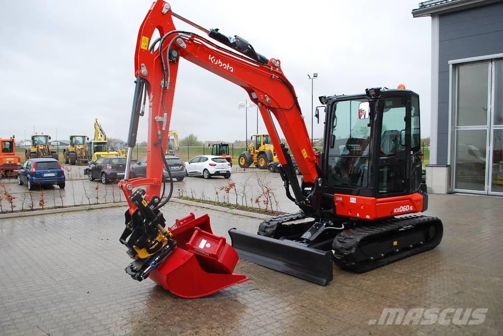 Kubota KX 060 - 6 tons Mini rýpadlá < 7t
