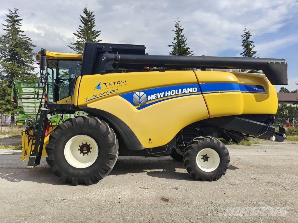 New Holland CX 6090 Kombinované zberacie stroje