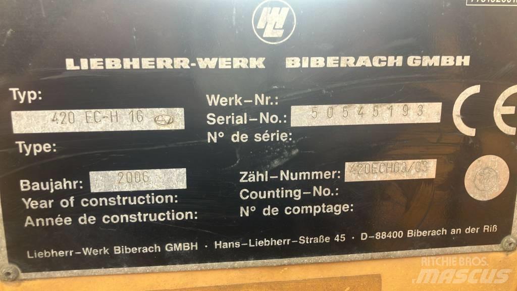 Liebherr 420 EC-H16 Stavebné žeriavy