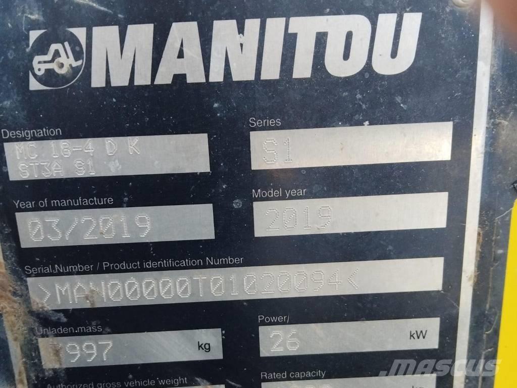 Manitou MC 18 Dieselové vozíky