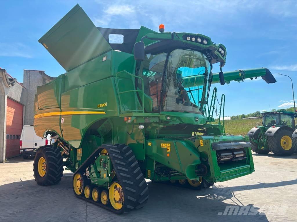 John Deere S 690 i Kombinované zberacie stroje