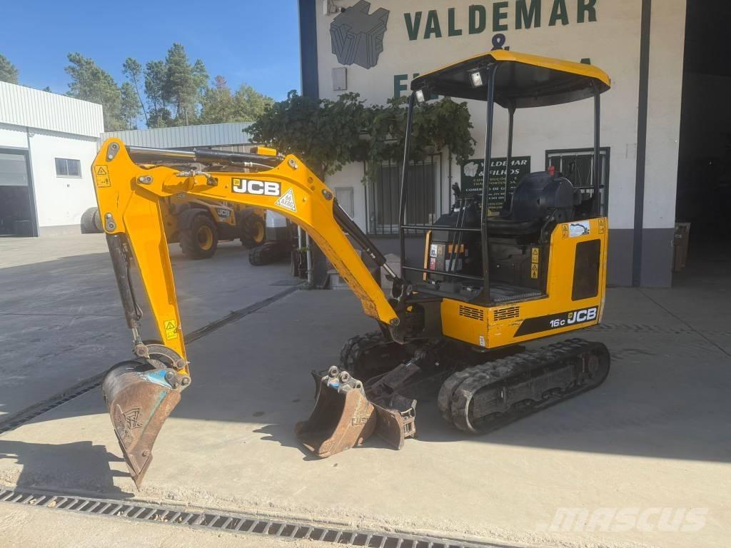 JCB 16 C-1 Mini rýpadlá < 7t