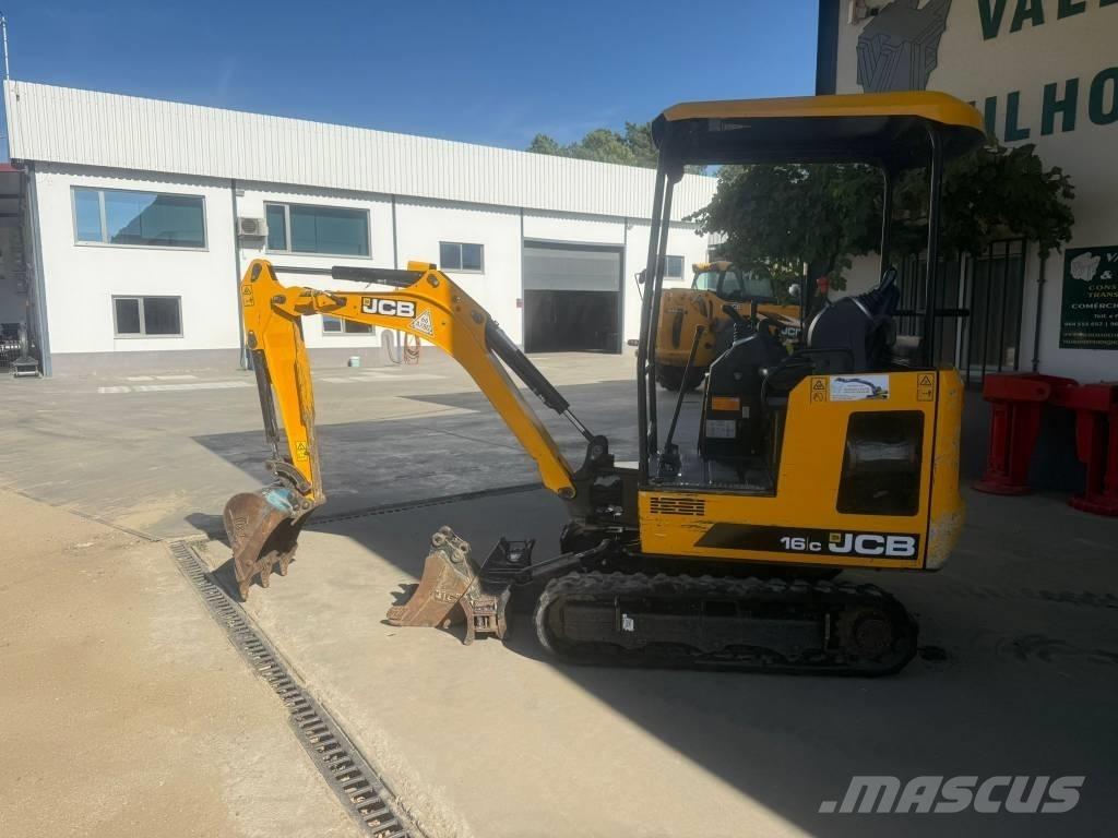 JCB 16 C-1 Mini rýpadlá < 7t