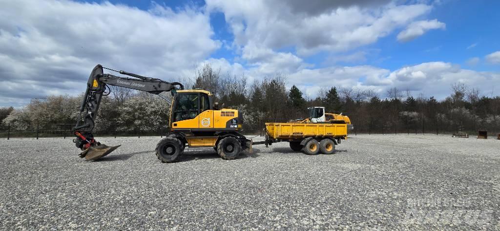 Volvo EW 140 C Kolesové rýpadlá