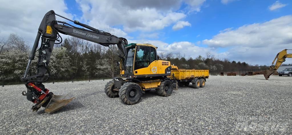 Volvo EW 140 C Kolesové rýpadlá