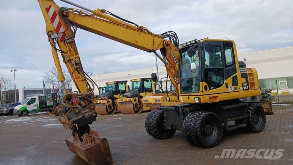 Komatsu PW 148-8 Kolesové rýpadlá