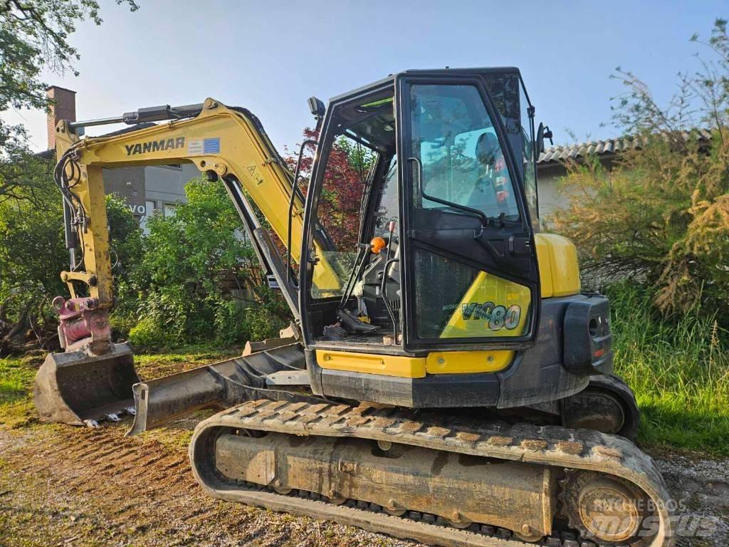 Yanmar Vio 80-1A Midi rýpadlá 7 t - 12 t