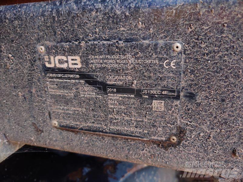 JCB JS130LC Plus+ Pásové rýpadlá
