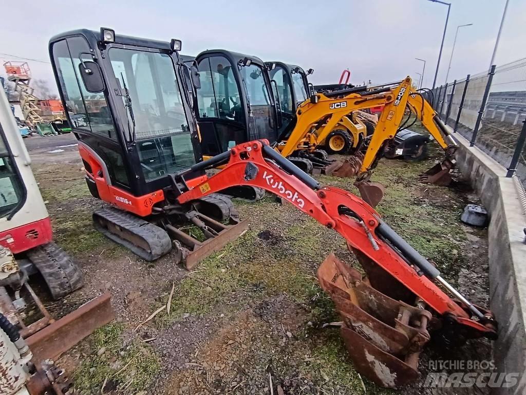 Kubota KX 016-4 Mini rýpadlá < 7t
