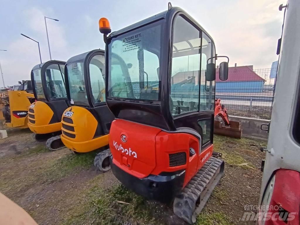 Kubota KX 016-4 Mini rýpadlá < 7t