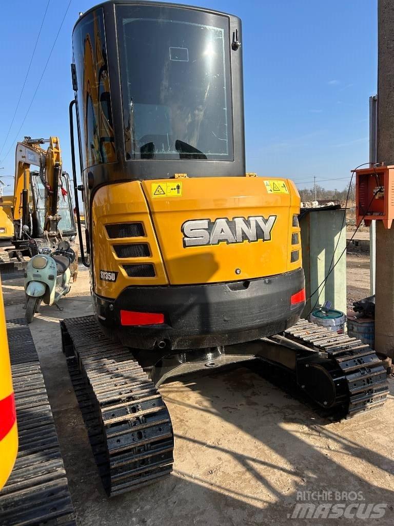 Sany 35U Mini rýpadlá < 7t