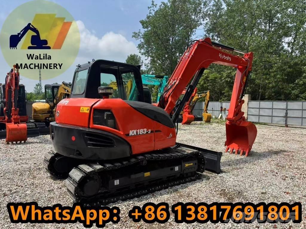 Kubota KX 183 Pásové rýpadlá