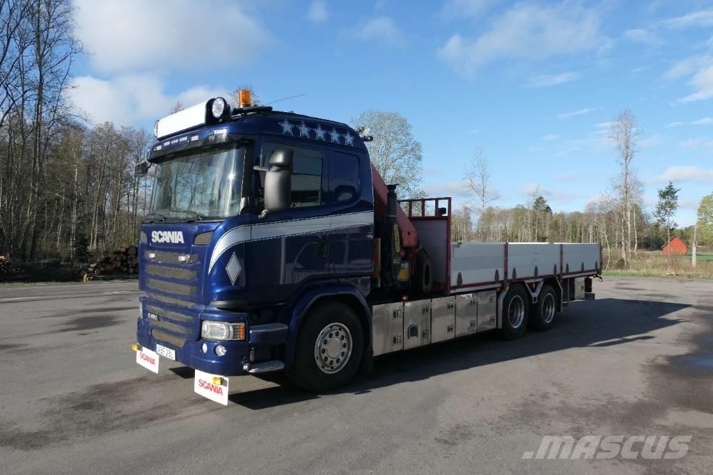 Scania G450 6x2 Autožeriavy, hydraulické ruky