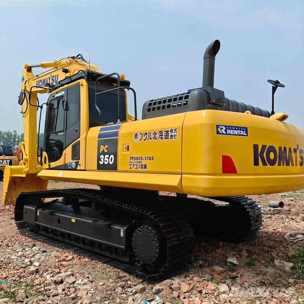 Komatsu 350-8 Pásové rýpadlá