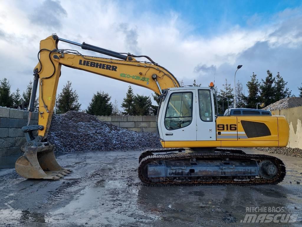 Liebherr R 916 LC Pásové rýpadlá