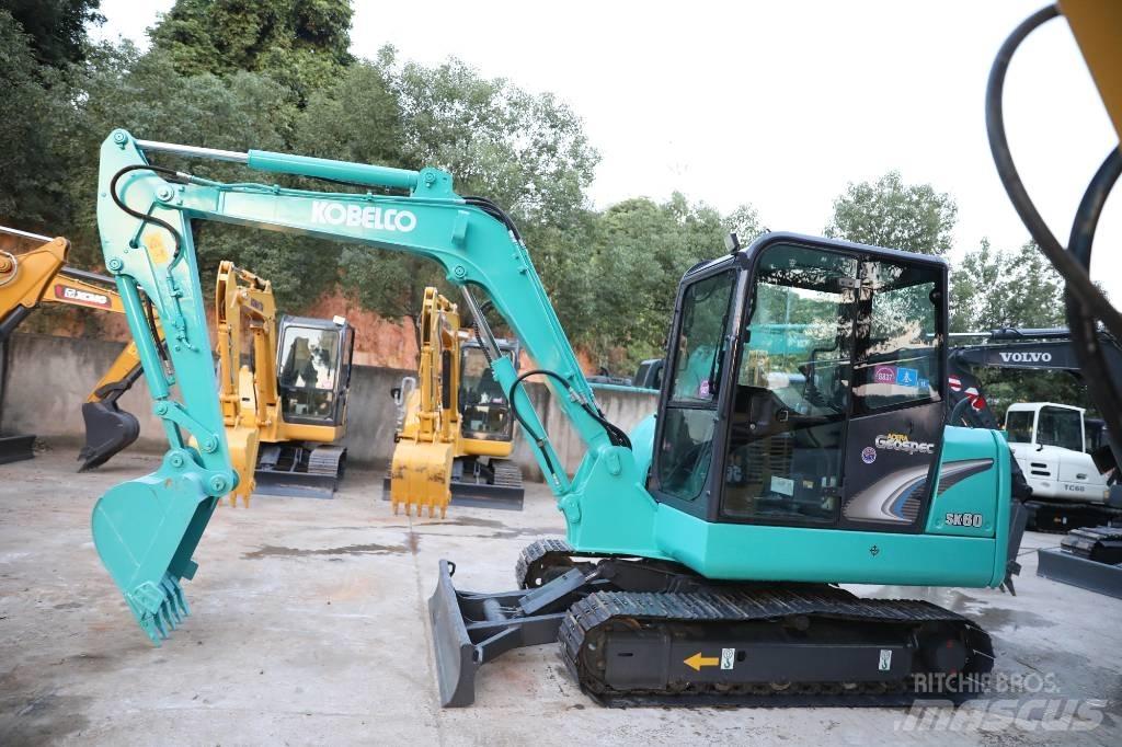 Kobelco sk60-8 Mini rýpadlá < 7t