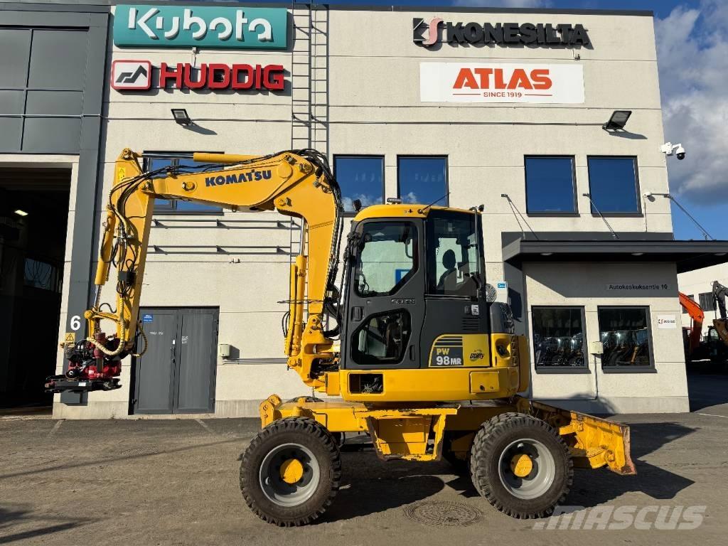 Komatsu PW 98 MR-6 Kolesové rýpadlá