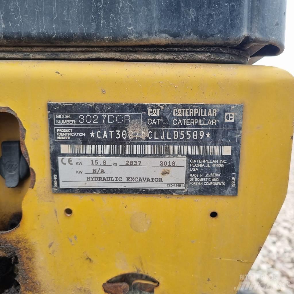 CAT 302.7 D CR Mini rýpadlá < 7t