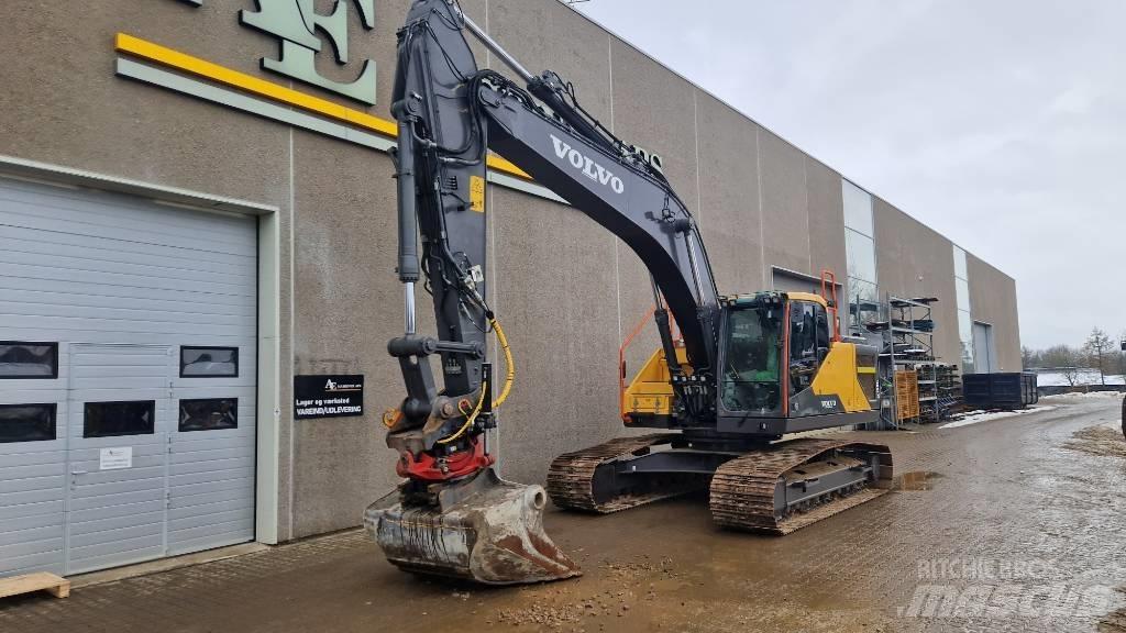 Volvo EC 250 EL Pásové rýpadlá