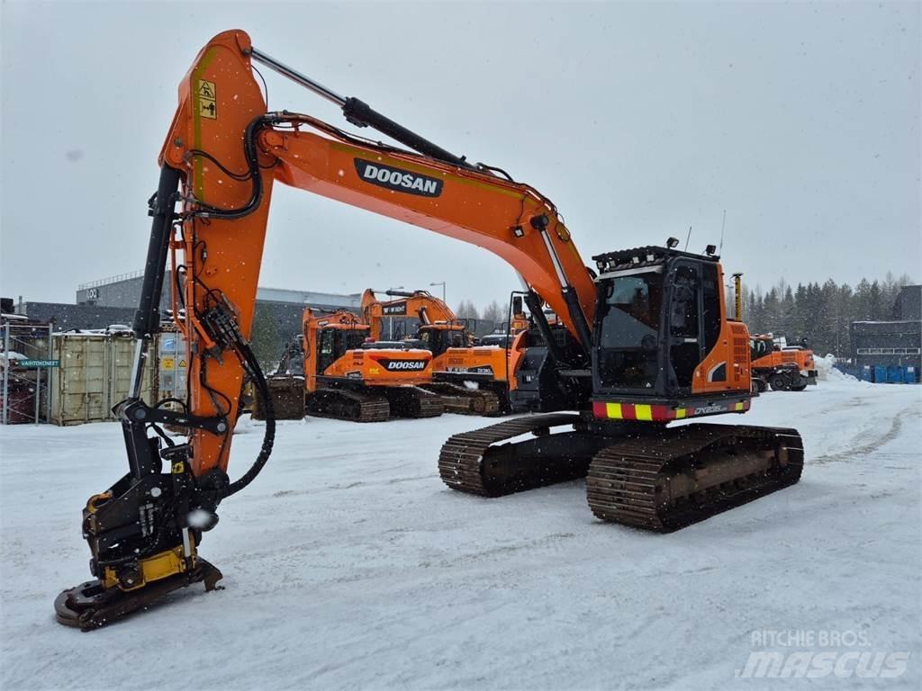 Doosan DX235LCR-5 Pásové rýpadlá