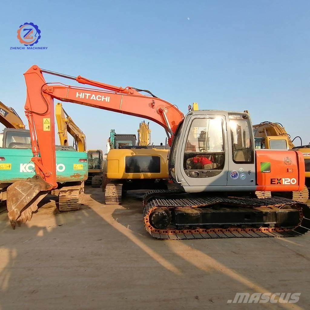 Hitachi EX 120 Pásové rýpadlá