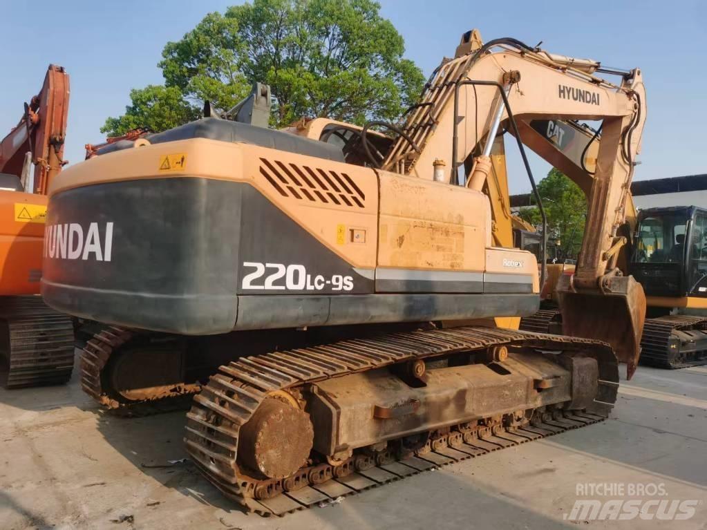 Hyundai 220lc-9s Pásové rýpadlá
