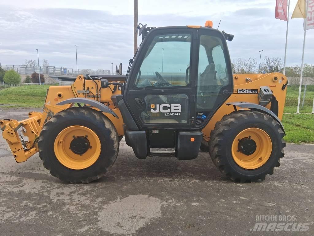 JCB 535-95 Teleskopické kolesové nakladače