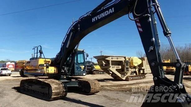 Hyundai 350 Pásové rýpadlá