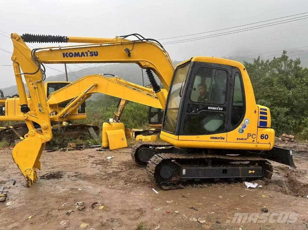 Komatsu PC 60 Mini rýpadlá < 7t