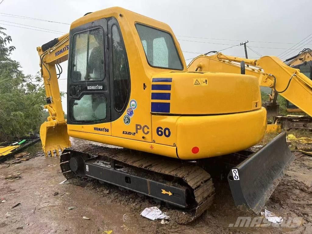 Komatsu PC 60 Mini rýpadlá < 7t