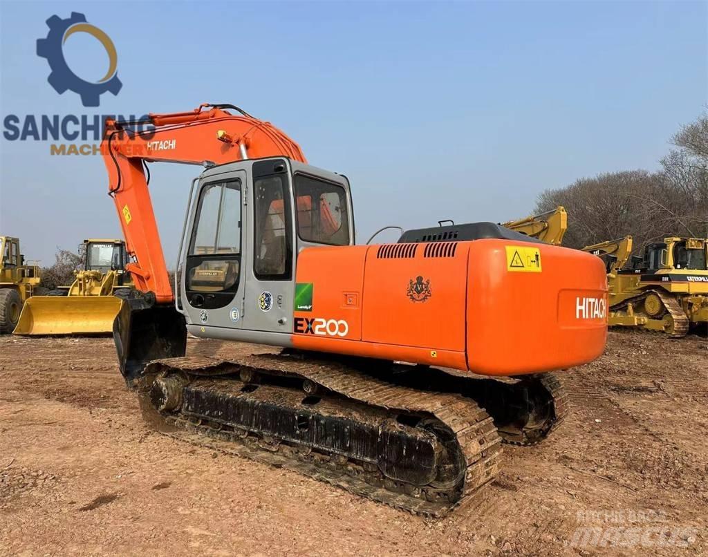 Hitachi EX 200 Pásové rýpadlá