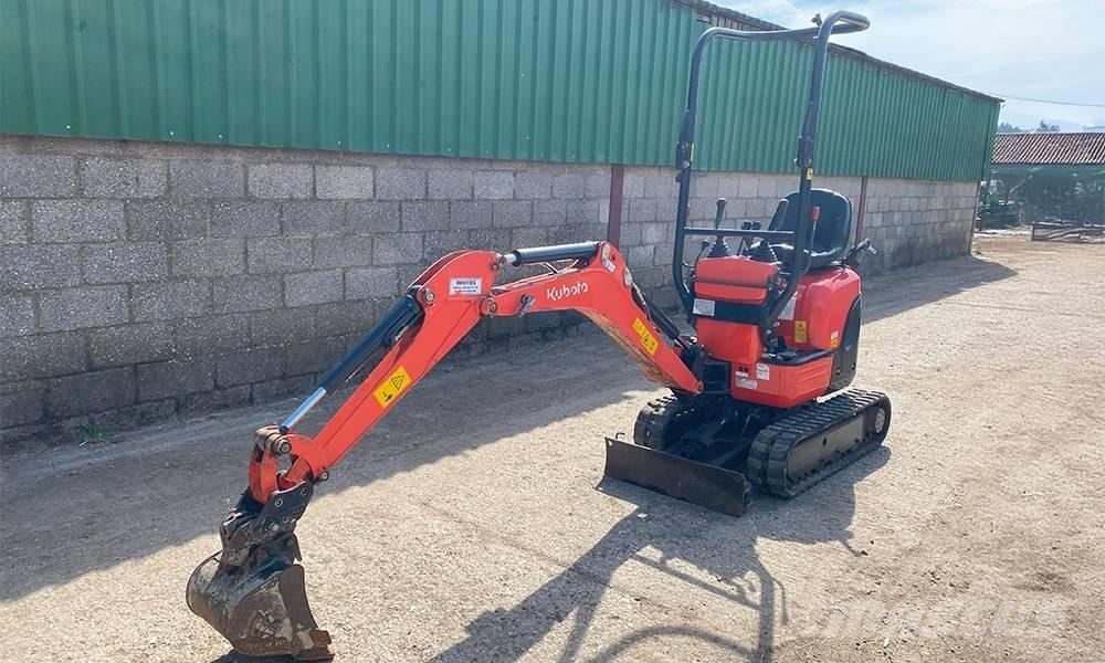 Kubota K 008-3 Mini rýpadlá < 7t