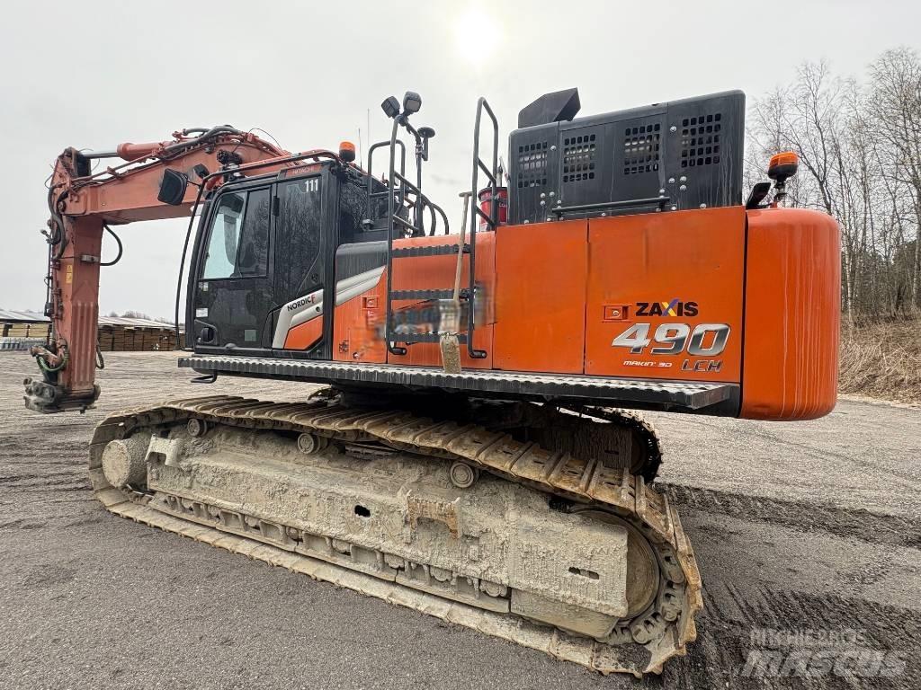 Hitachi ZX490LCH-7 Pásové rýpadlá