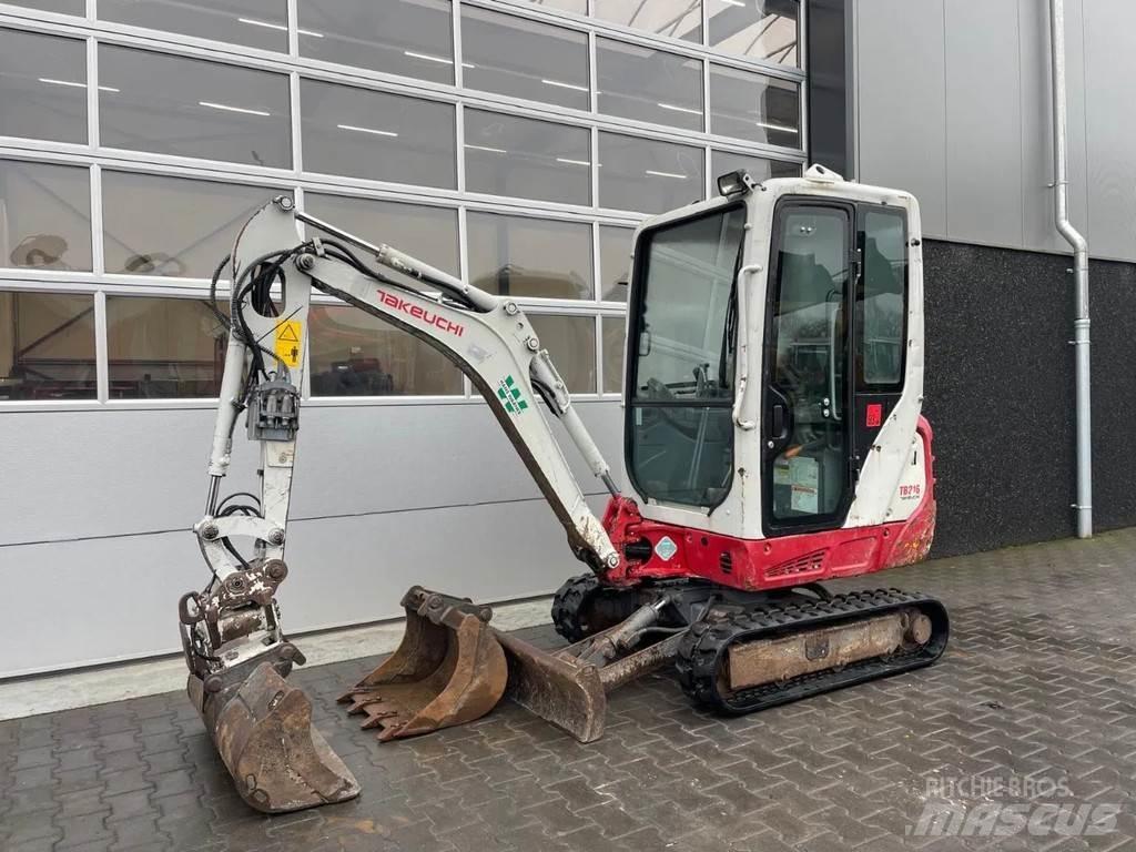 Takeuchi TB216 Mini rýpadlá < 7t