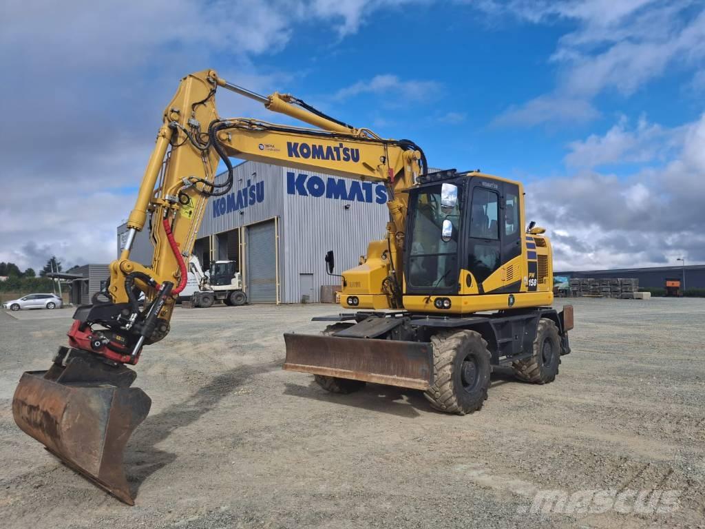 Komatsu PW158-11 Kolesové rýpadlá