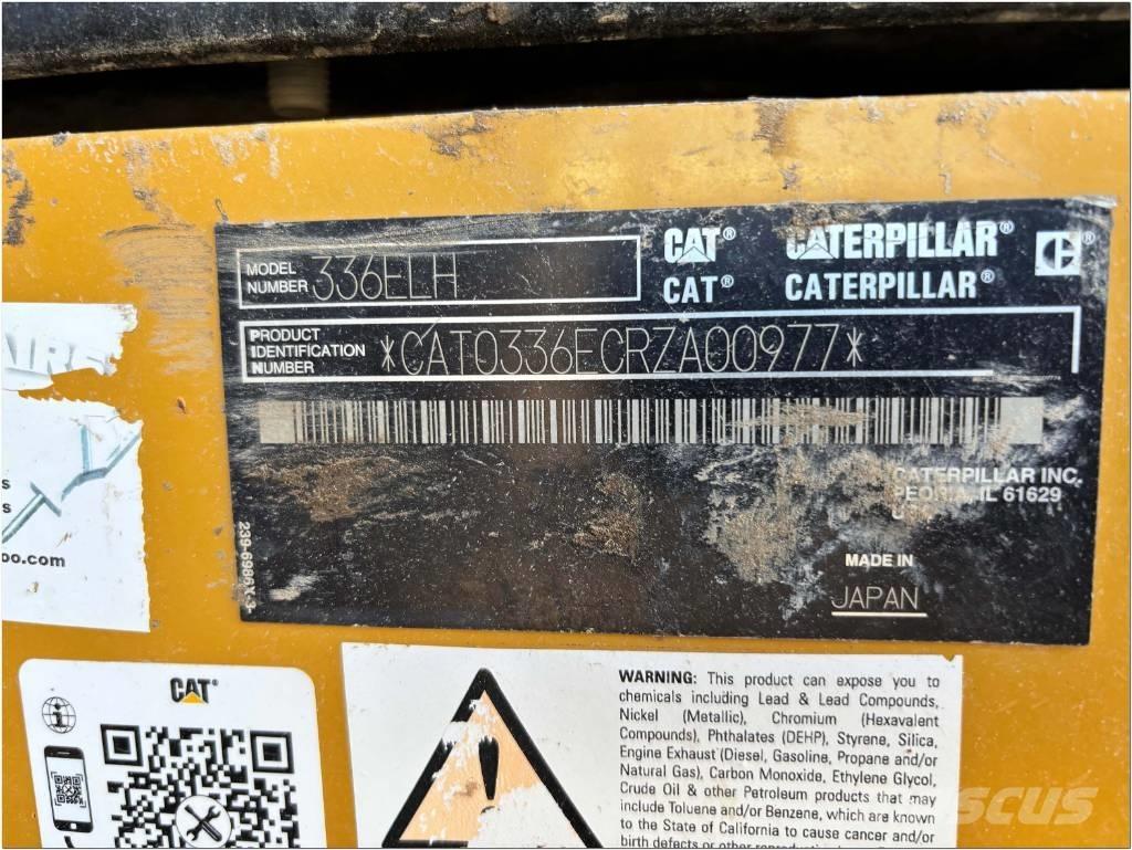 CAT 336 EL Pásové rýpadlá