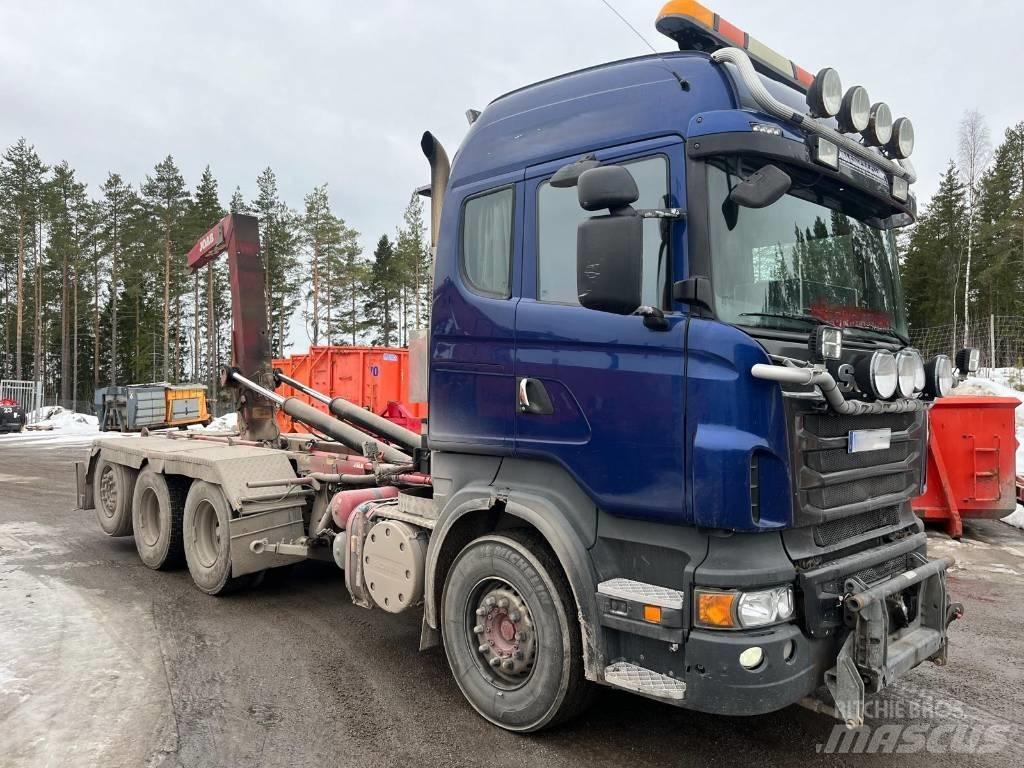 Scania R 500 Hákový nosič kontajnerov