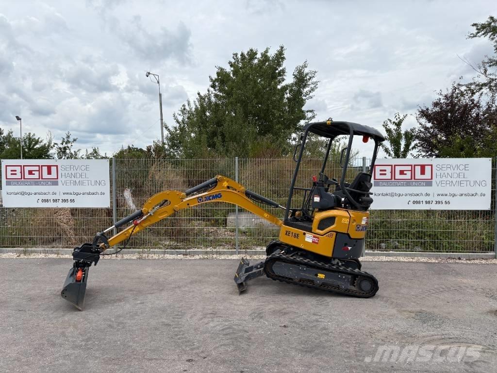 XCMG XE 18 E Mini rýpadlá < 7t