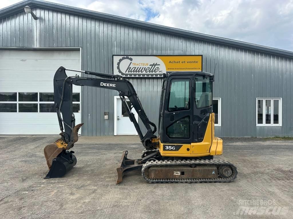John Deere 35 G Pásové rýpadlá