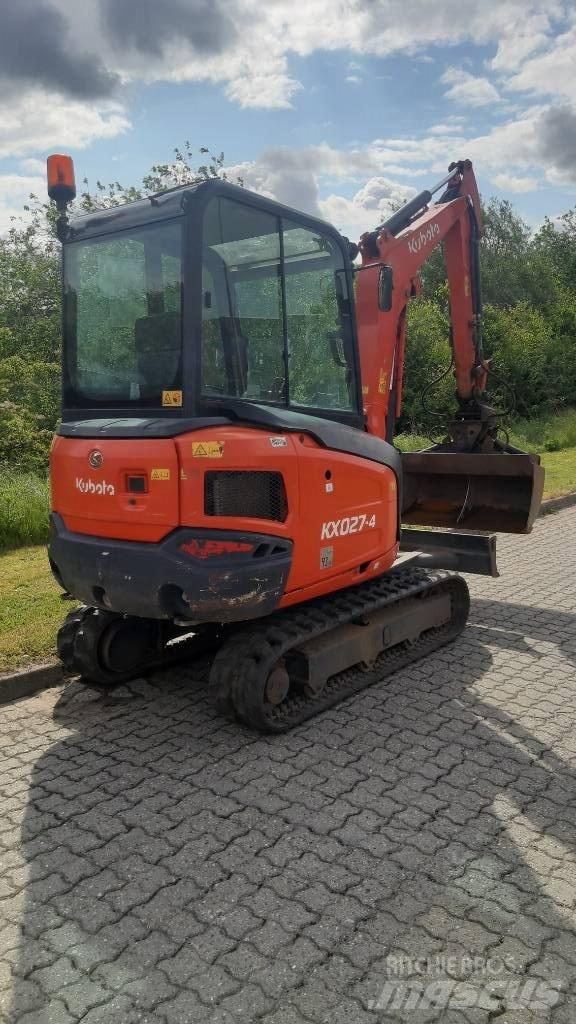 Kubota KX027-4 Mini rýpadlá < 7t