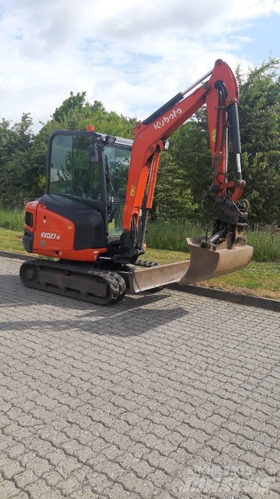 Kubota KX027-4 Mini rýpadlá < 7t