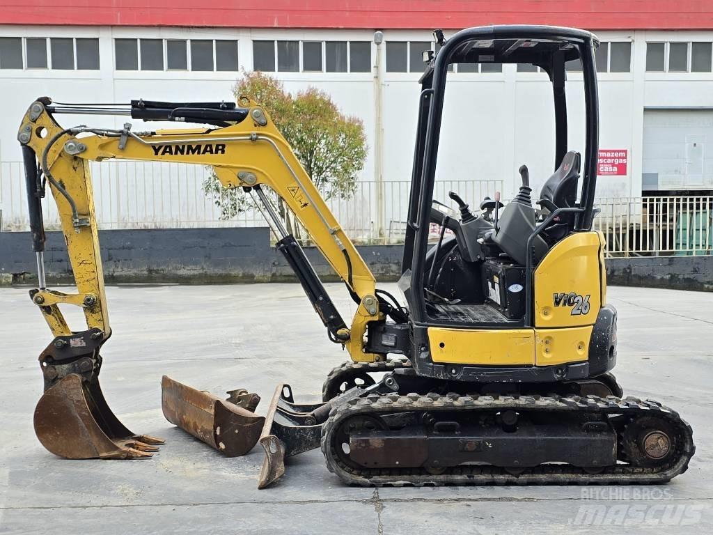 Yanmar VIO 26-6 Mini rýpadlá < 7t