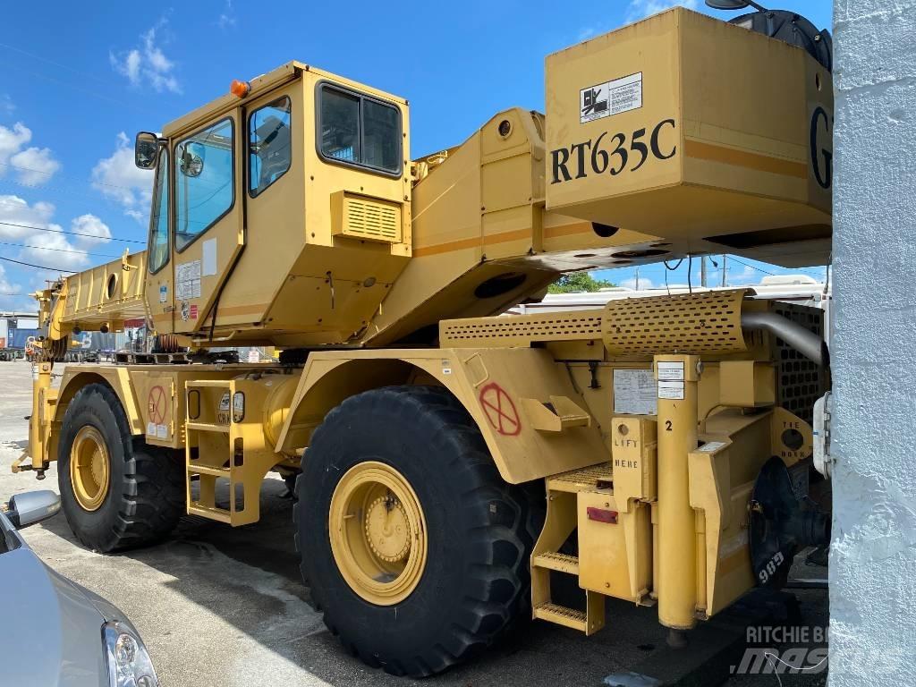Grove RT 635 C Žeriavy pre ťažký terén