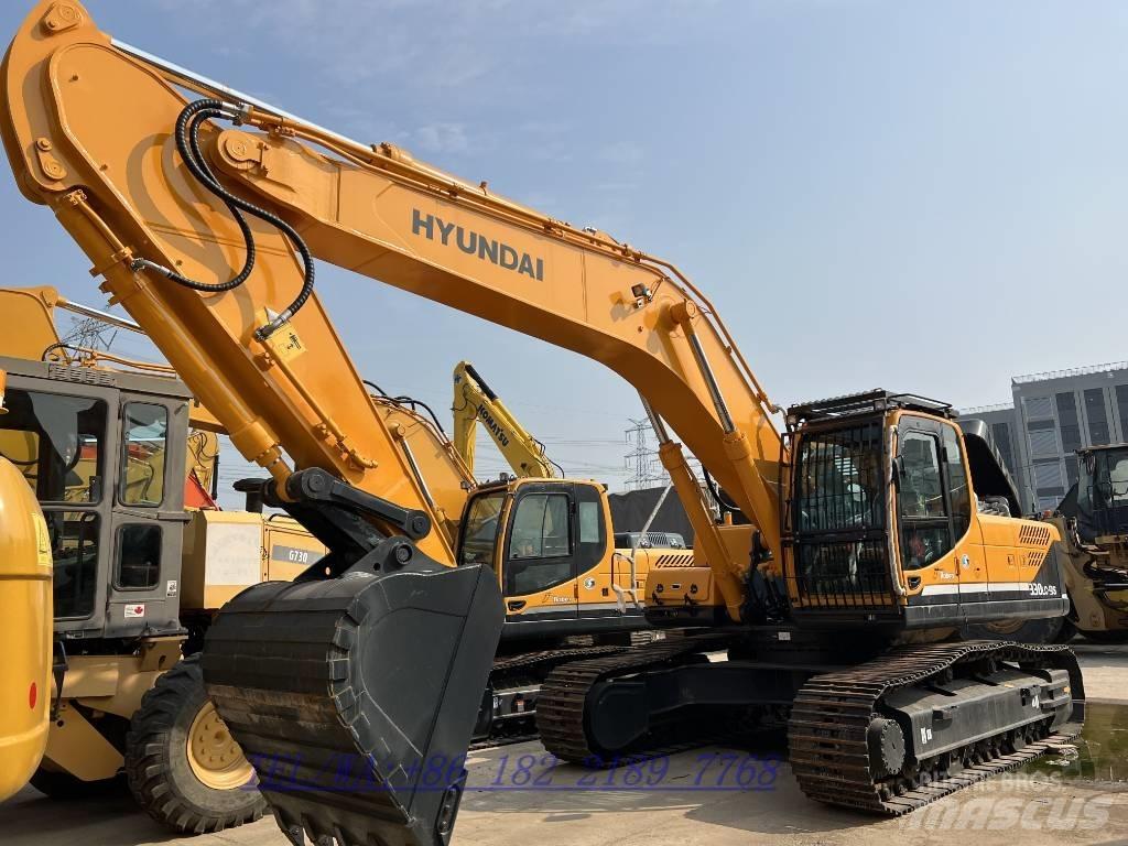 Hyundai 330LC-9S Pásové rýpadlá