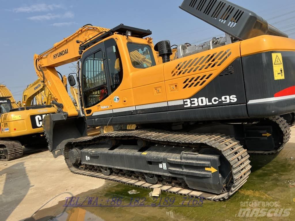 Hyundai 330LC-9S Pásové rýpadlá